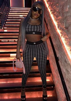 Fashion Stylish Vest Pants Set
