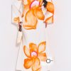Autumn/Winter Loose Long Sleeve Printed Long Dress