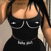 Summer Street Trendy Women's Crop Top Shorts Set